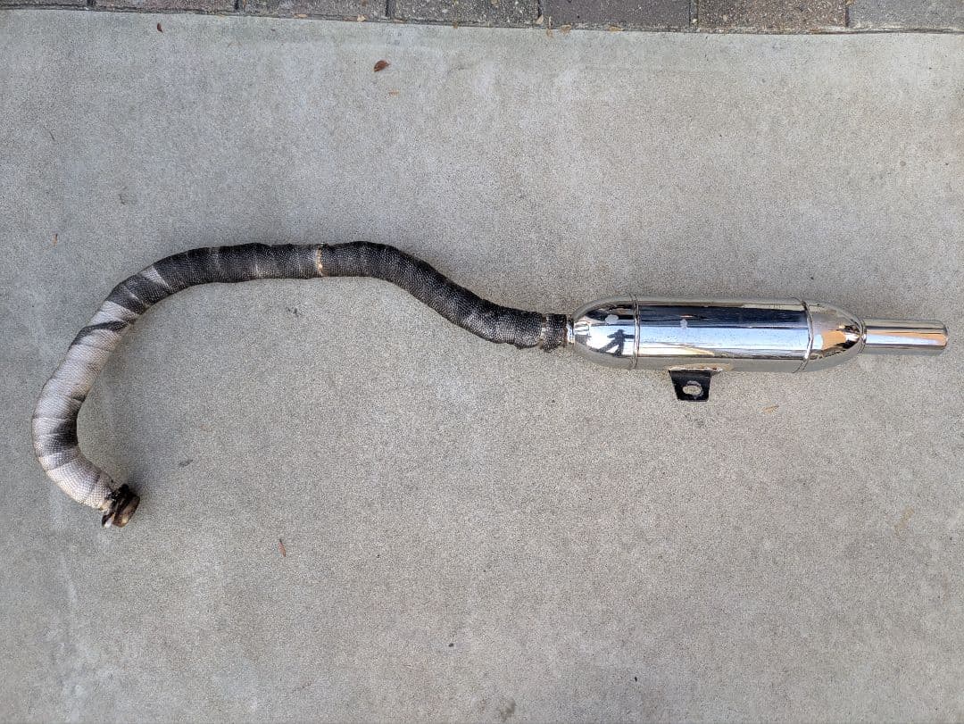 YAMAHA YB125SP キャブトンマフラー