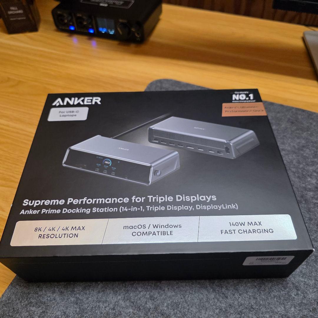 Anker Prime Docking Station 3ディスプレイ対応