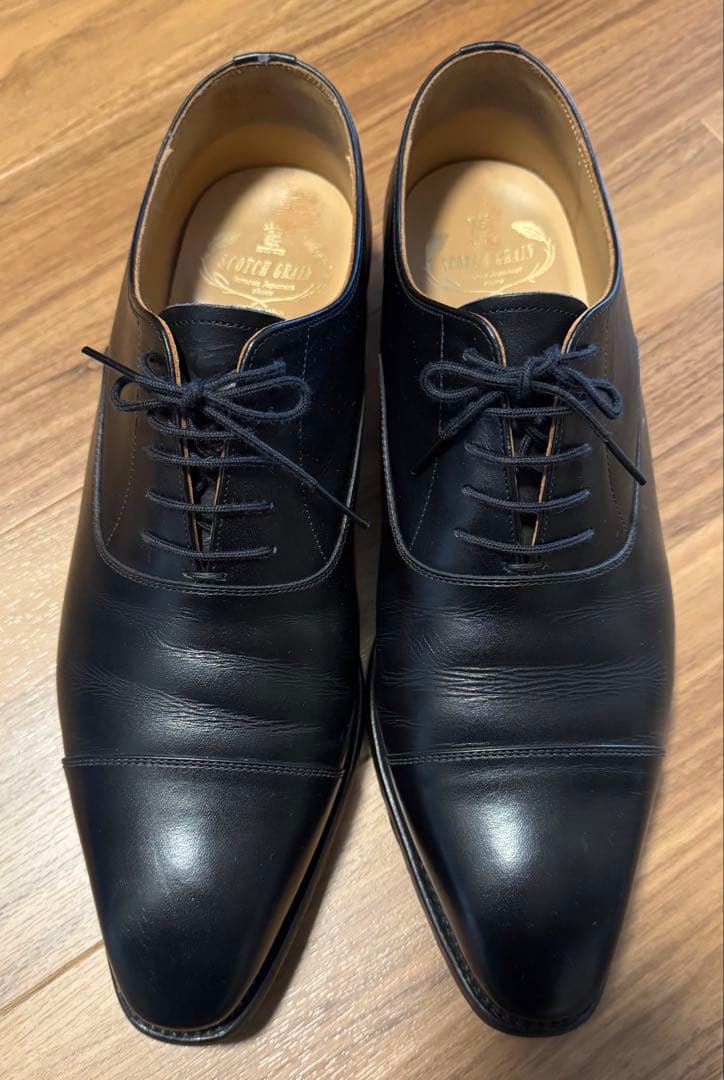 【美品】スコッチグレイン　SCOTCH GRAIN 黒　27cm