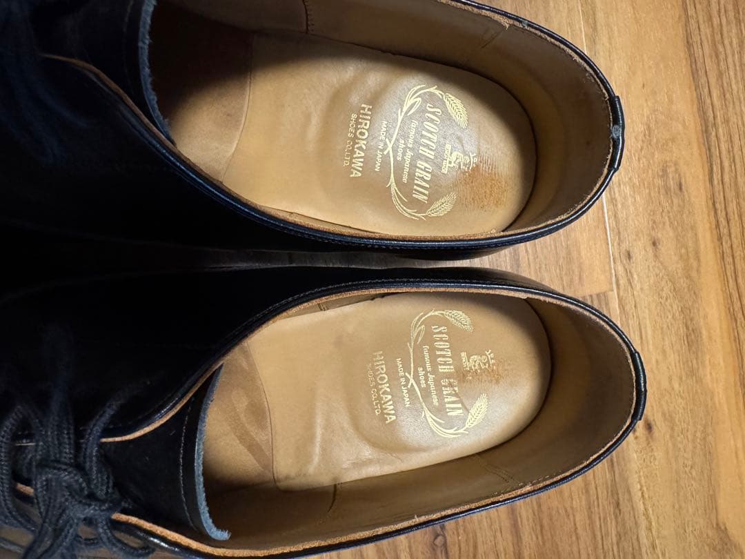 【美品】スコッチグレイン　SCOTCH GRAIN 黒　27cm