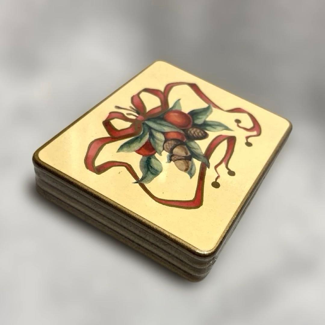 未使用TIFFANY×LADY CLAREコースター4枚セット ヴィンテージ