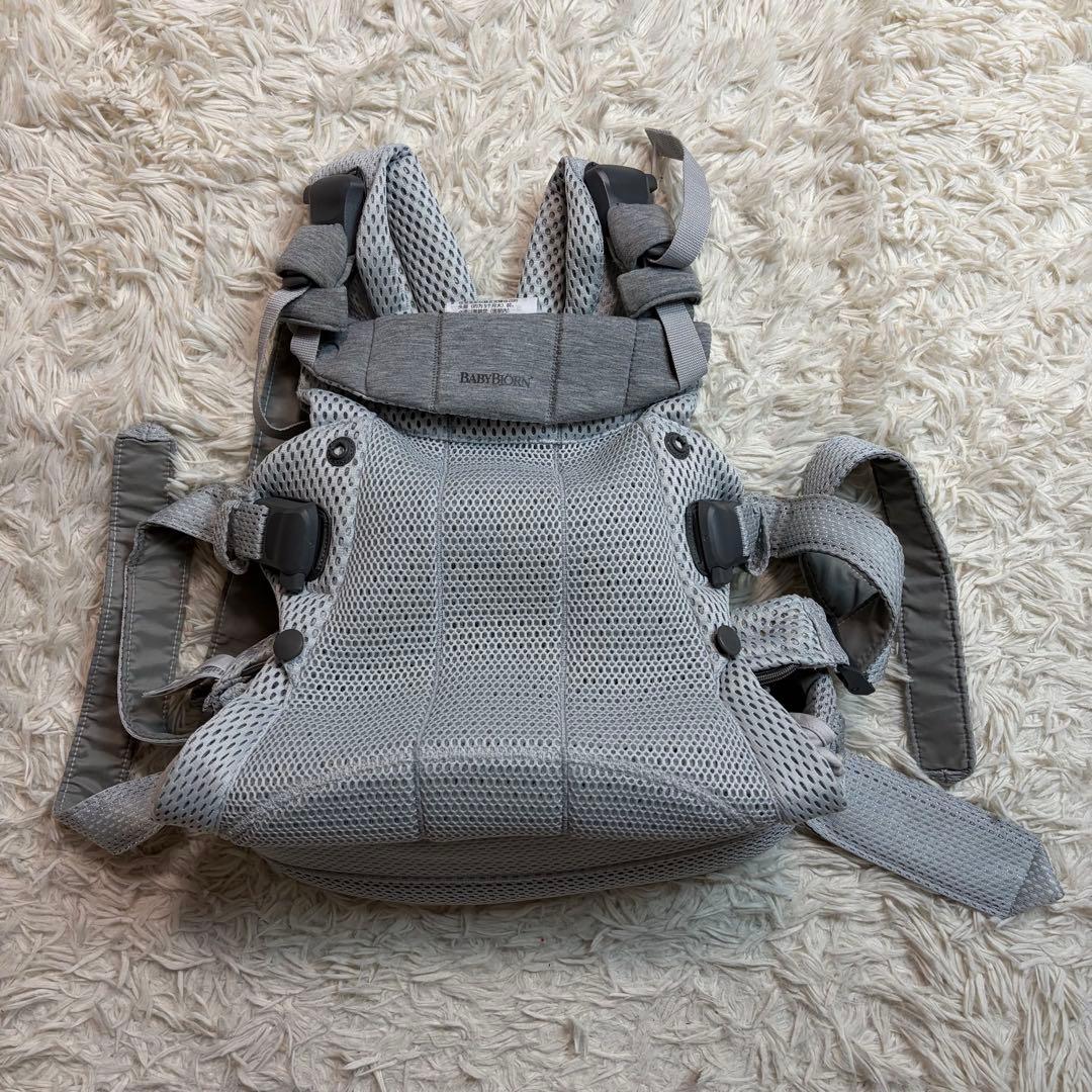 ベビービョルン　ハーモニー　抱っこ紐　シルバー　メッシュ
