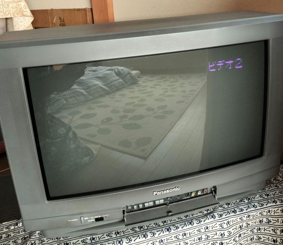 Panasonic ブラウン管テレビ 大画面