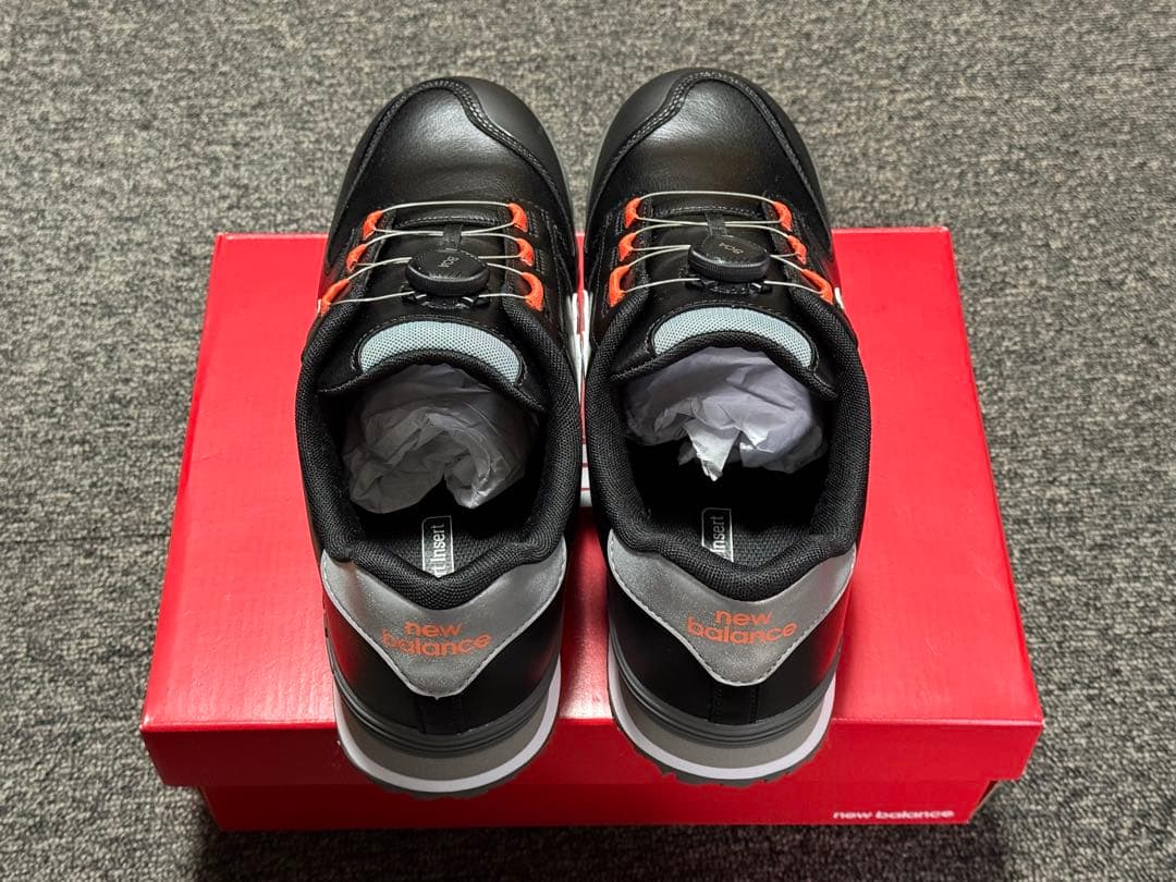 【新品】 ニューバランス BC-218 安全靴 27センチ　黒 ブラック