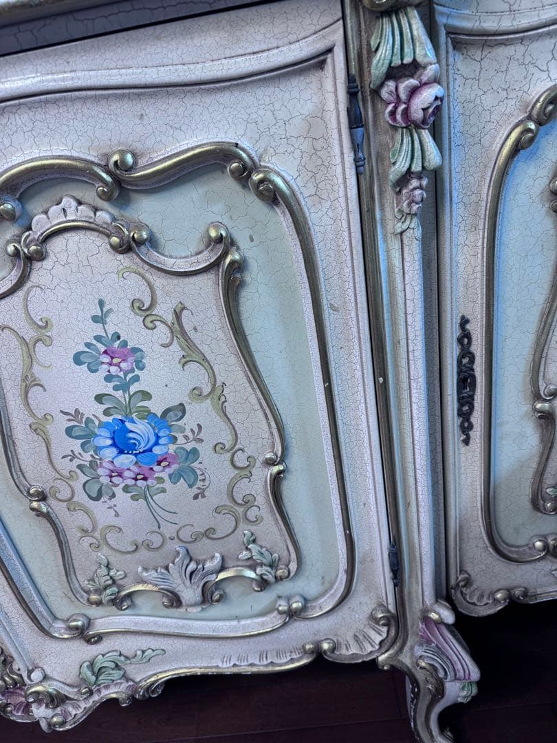 姫系アンティーク　特価　ロココ　高級イタリア　チェスト　タンス　シリック❓