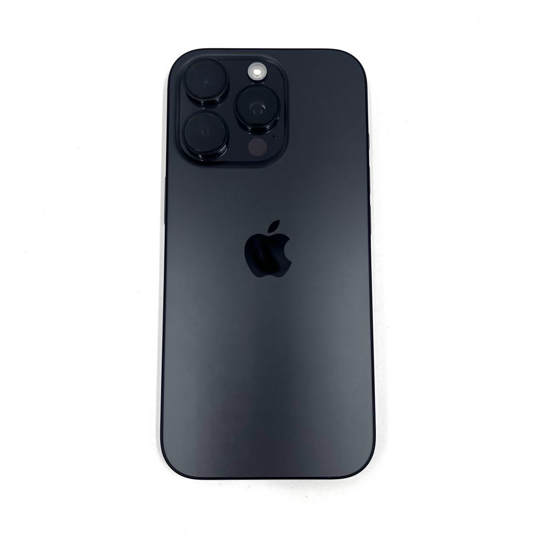 【ほぼ未使用】 iPhone 16 Pro ブラックチタン SIMフリー