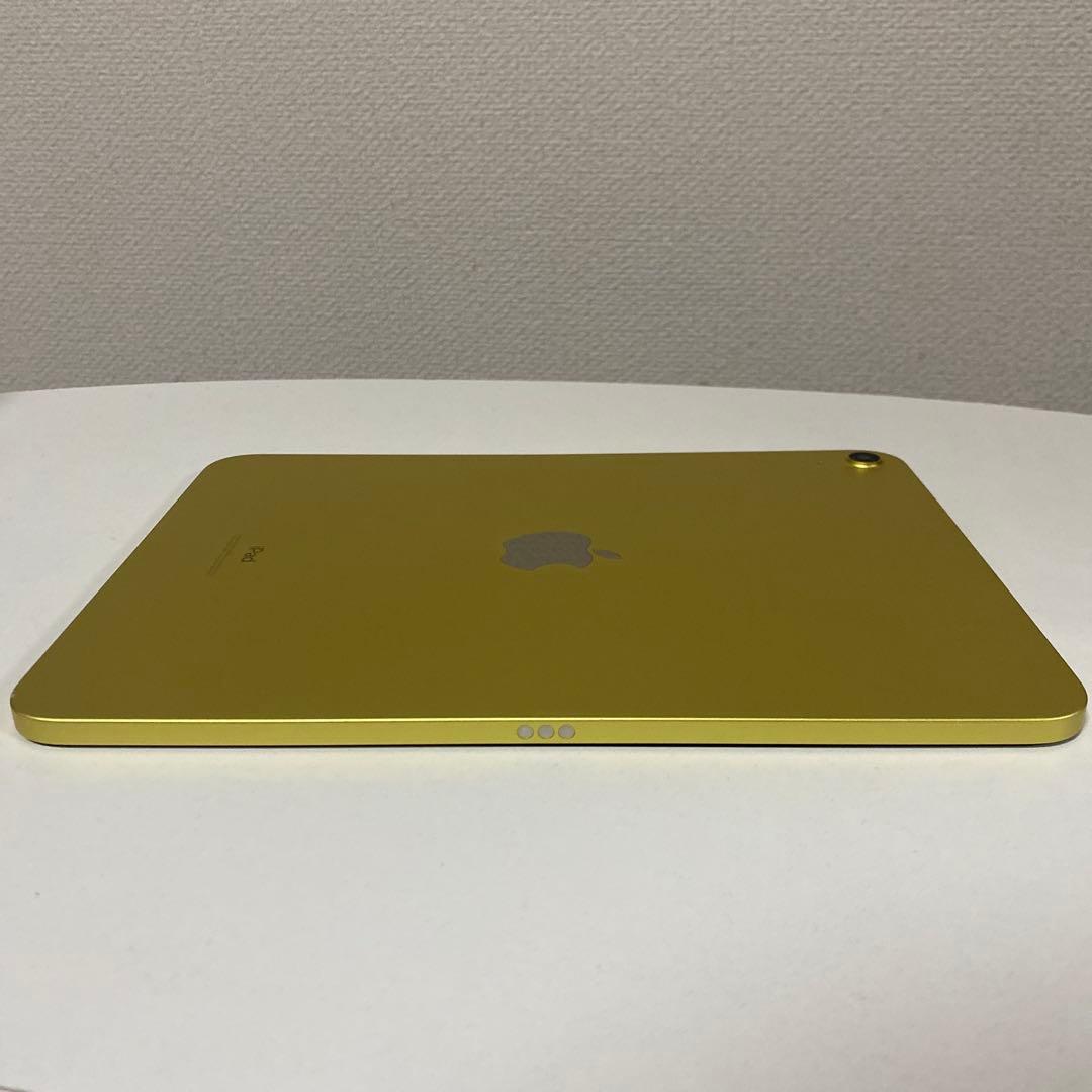 iPad 10 本体 イエロー 64GB WiFiモデル ケース付