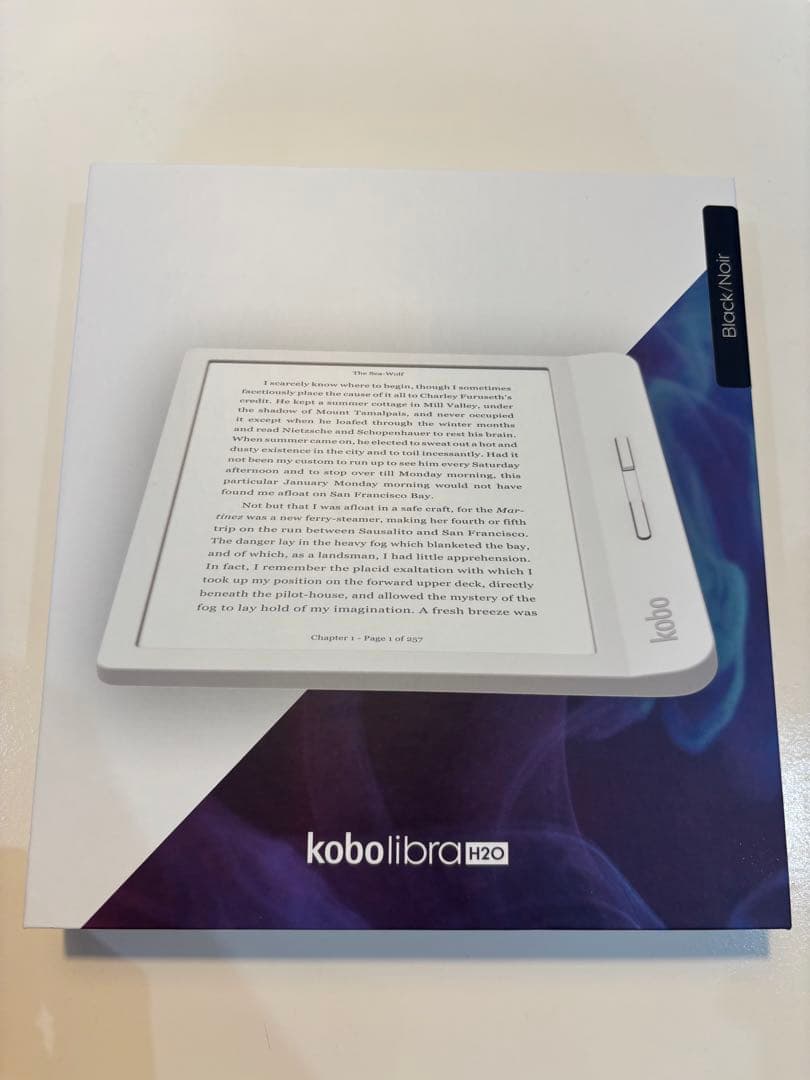 【美品】楽天kobo libra H20 ブラック