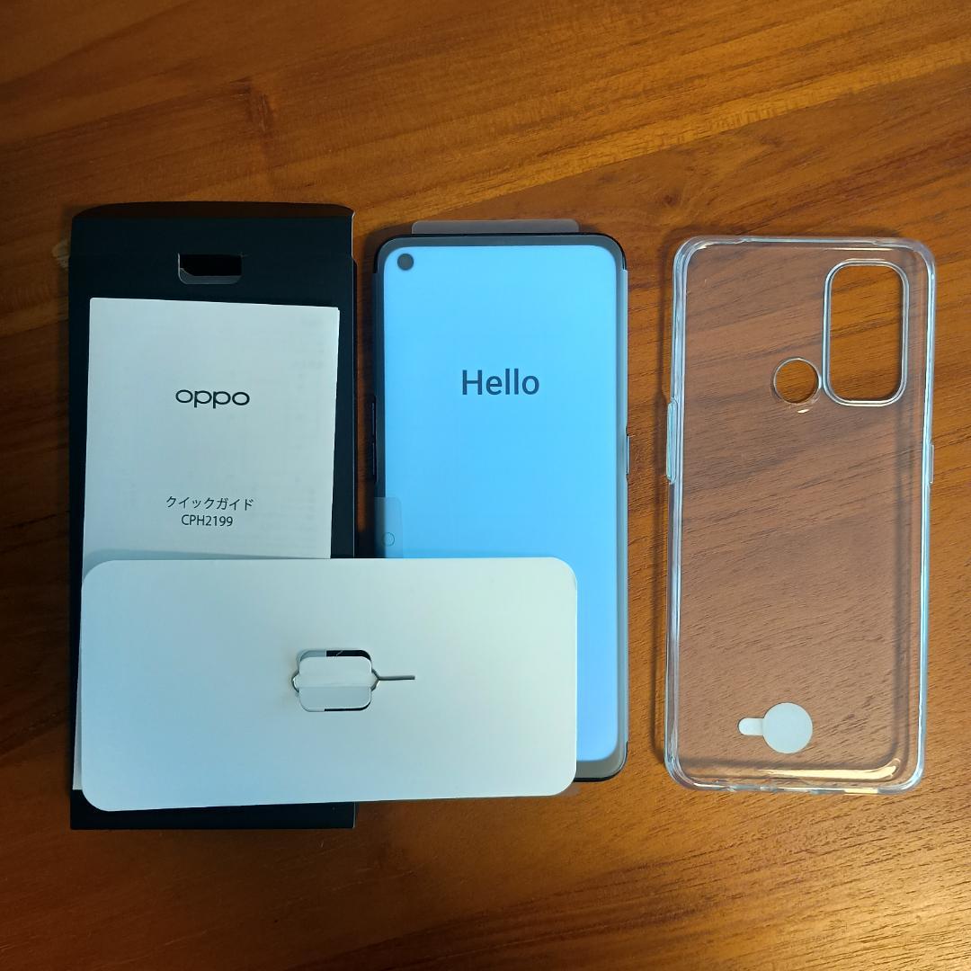 OPPO Reno5 A シルバーブラック SIMフリー 128GB