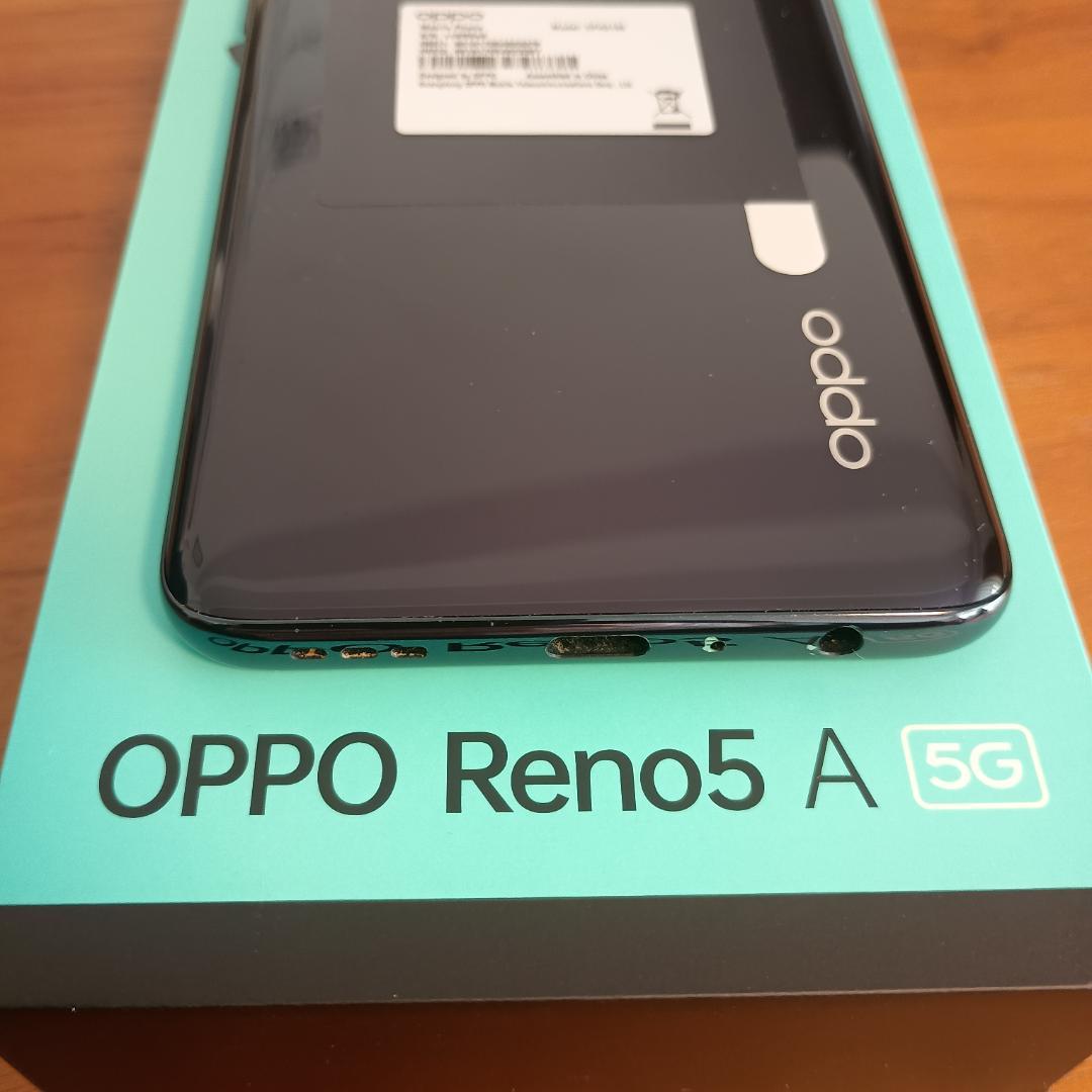 OPPO Reno5 A シルバーブラック SIMフリー 128GB
