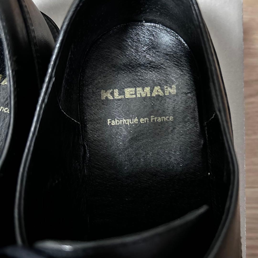 クレマン Uチップ レザーシューズ 41 フランス製