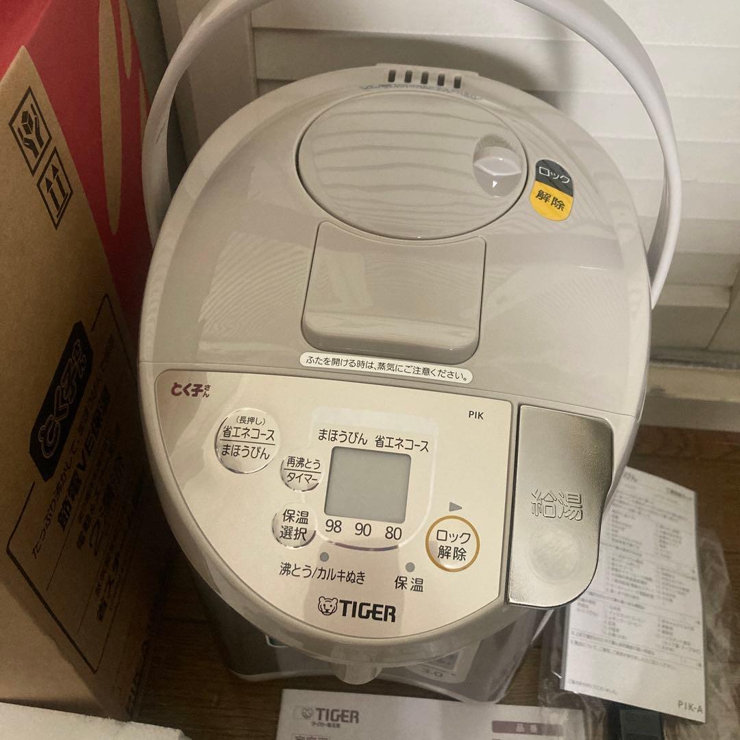 タイガー VE電気魔法瓶保温 とく子さん PIK-A300-C ベージュ3L