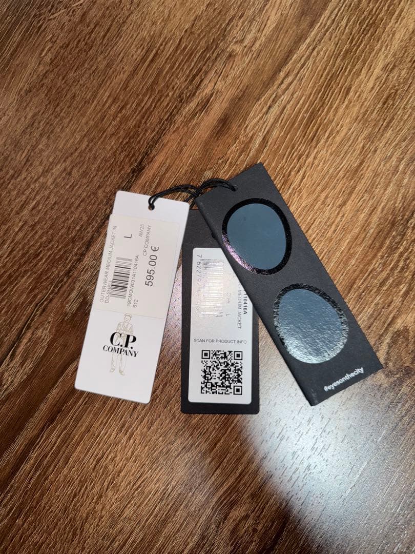 D.D. SHELL GOGGLE DOWN JACKET L グリーン