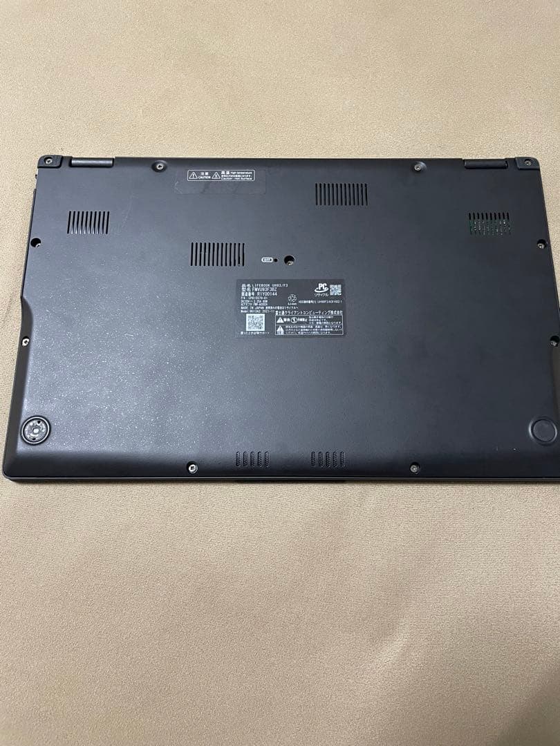 FMVU93F3BZ ノートパソコン　16GB
