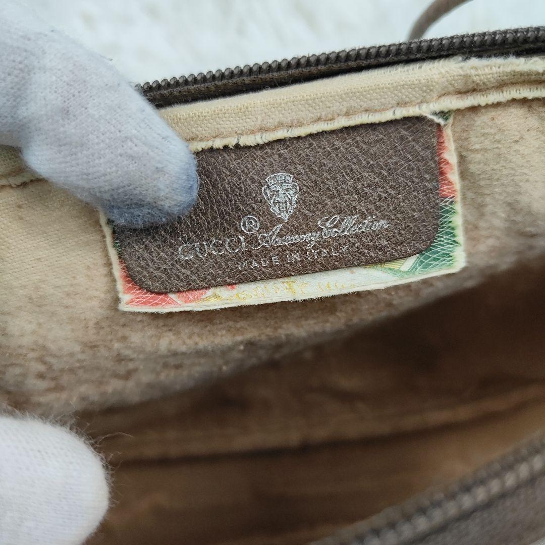 GUCCI　ショルダーバッグ　GGスプリーム　インターロッキング　2way