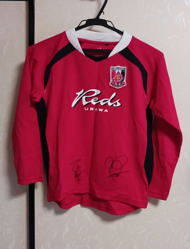 URAWA REDS サイン入り長袖ウェア レッド