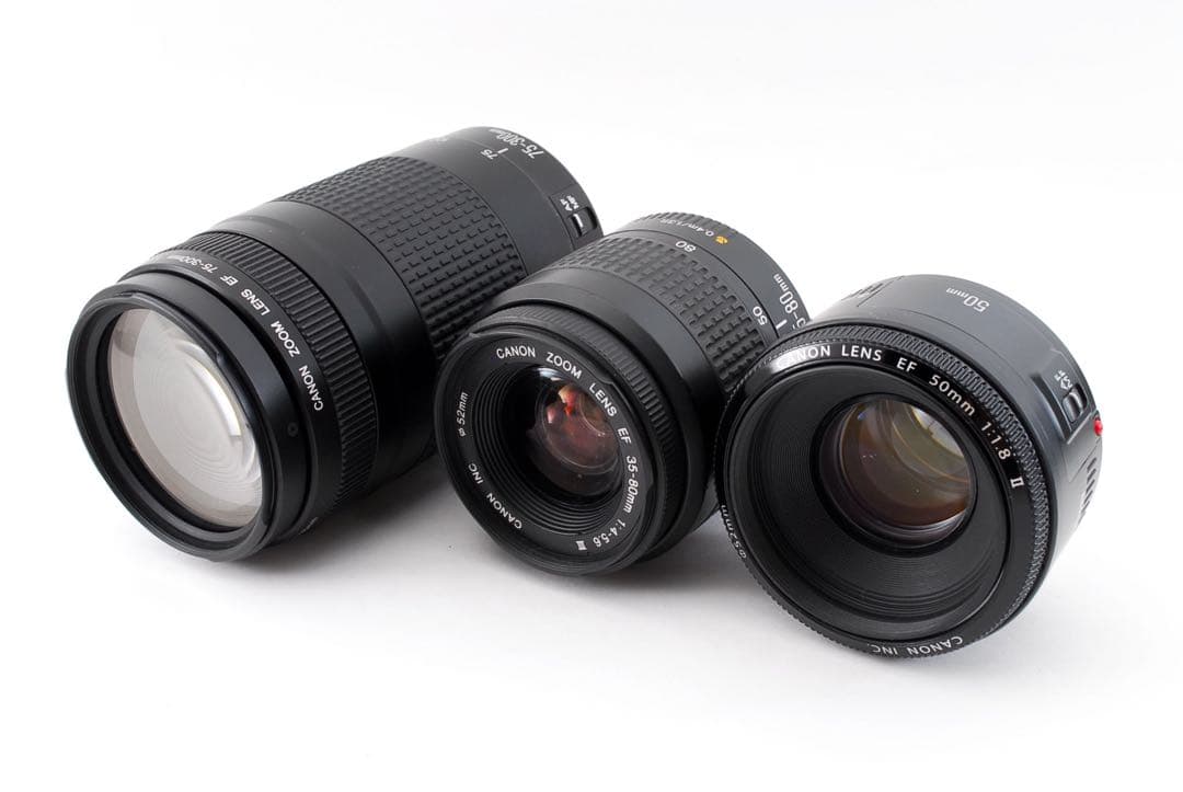 キャノン canon kiss x9 標準&望遠&単焦点トリプルレンズセット