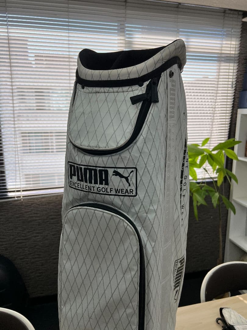 PUMA EGW キャディバッグ ホワイト