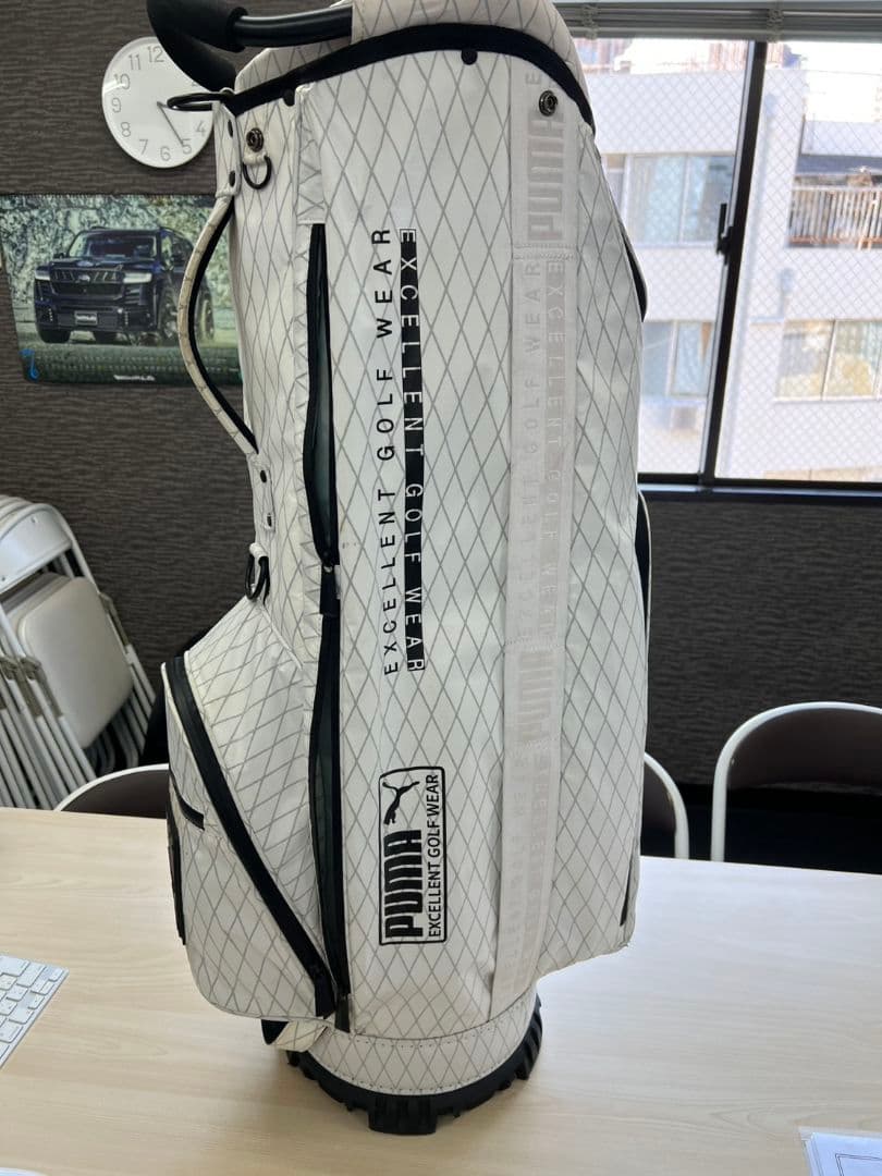 PUMA EGW キャディバッグ ホワイト