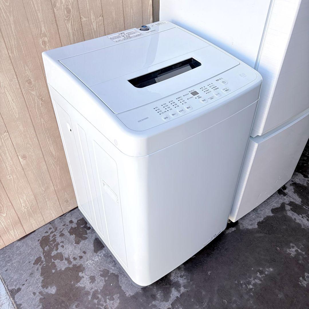 配送設置無料！純正IRISホワイト冷洗トースター無印レンジ4点セット！完動超美品