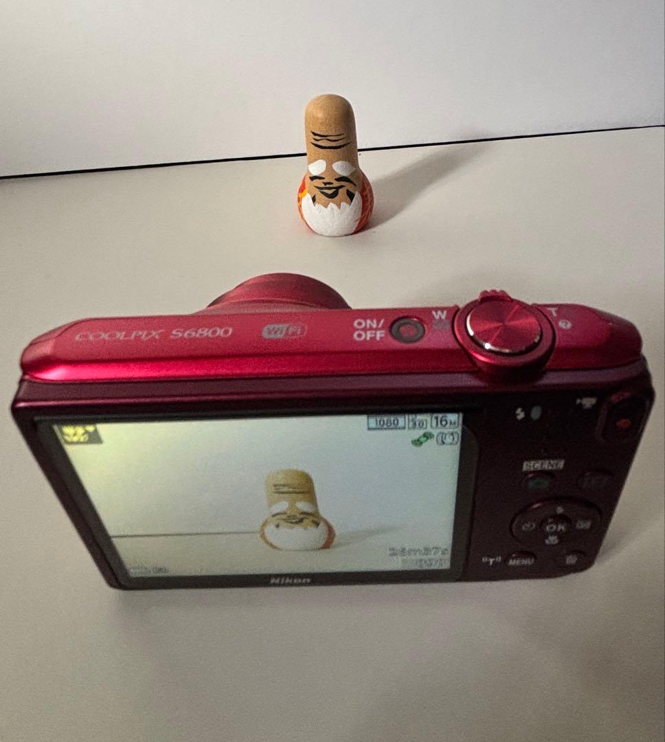 Nikon COOLPIX レッド 12倍光学ズーム　used