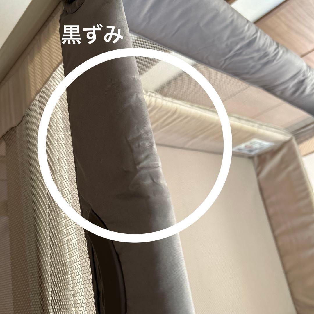 ココネルエアー(ベージュブラウン)【Aprica】折りたたみベビーベッド