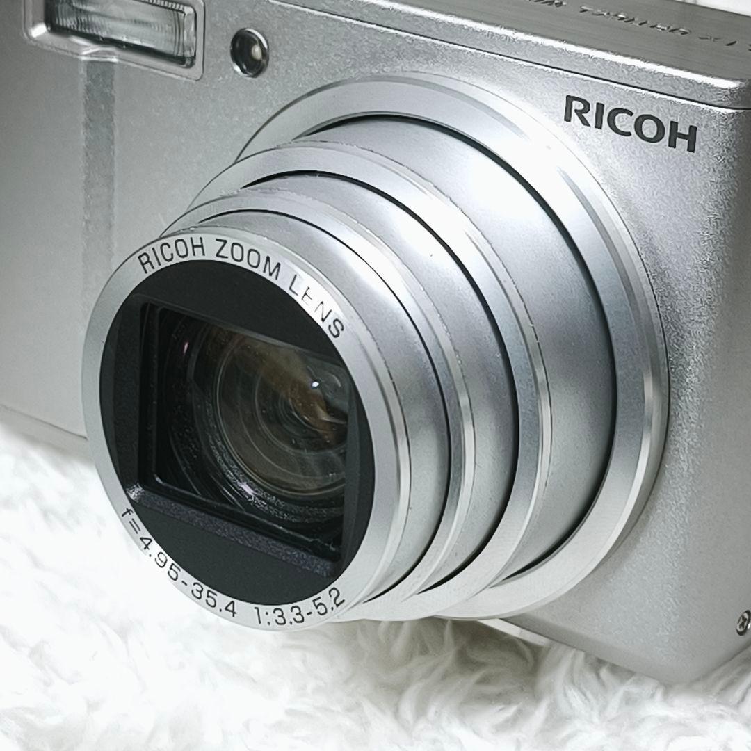 極美品✨RICOH CX1 リコー シルバー コンデジ デジカメ