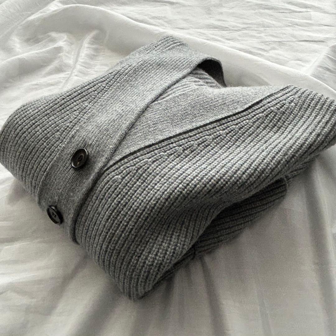 美品レア♡【Cygne】Raymondボリューム袖 ロングカーディガン グレー