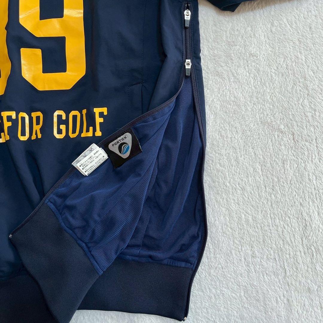 極美品　パーリーゲイツ　PERTEX　２WAY　スニード　長袖　半袖　メッシュ