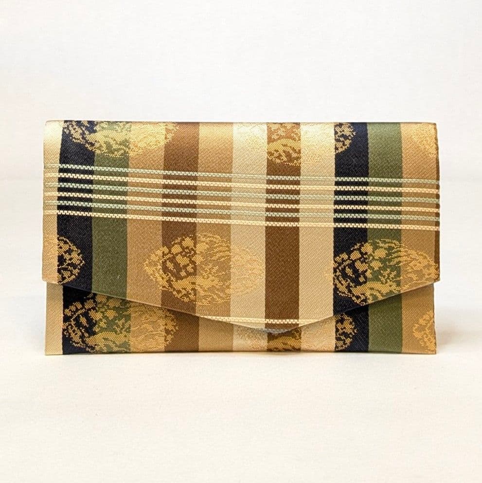 【セット売り・新品】 名物裂　江戸和久田金襴　金剛金襴　念珠入れ　懐紙入れ　正絹