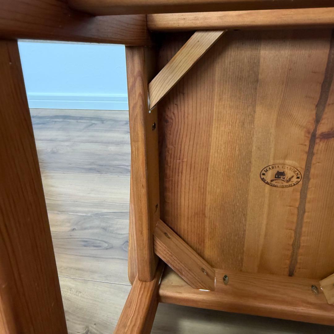 MARIA GARDEN 木製ダイニングチェア ハート型