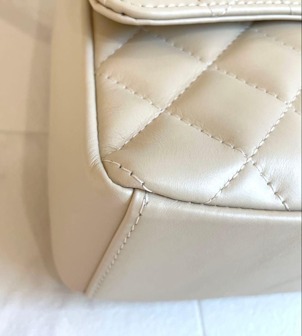 ☆うぱぱ☆【メゾンヴァンサン】定価29,700円 チェーンキルトバック