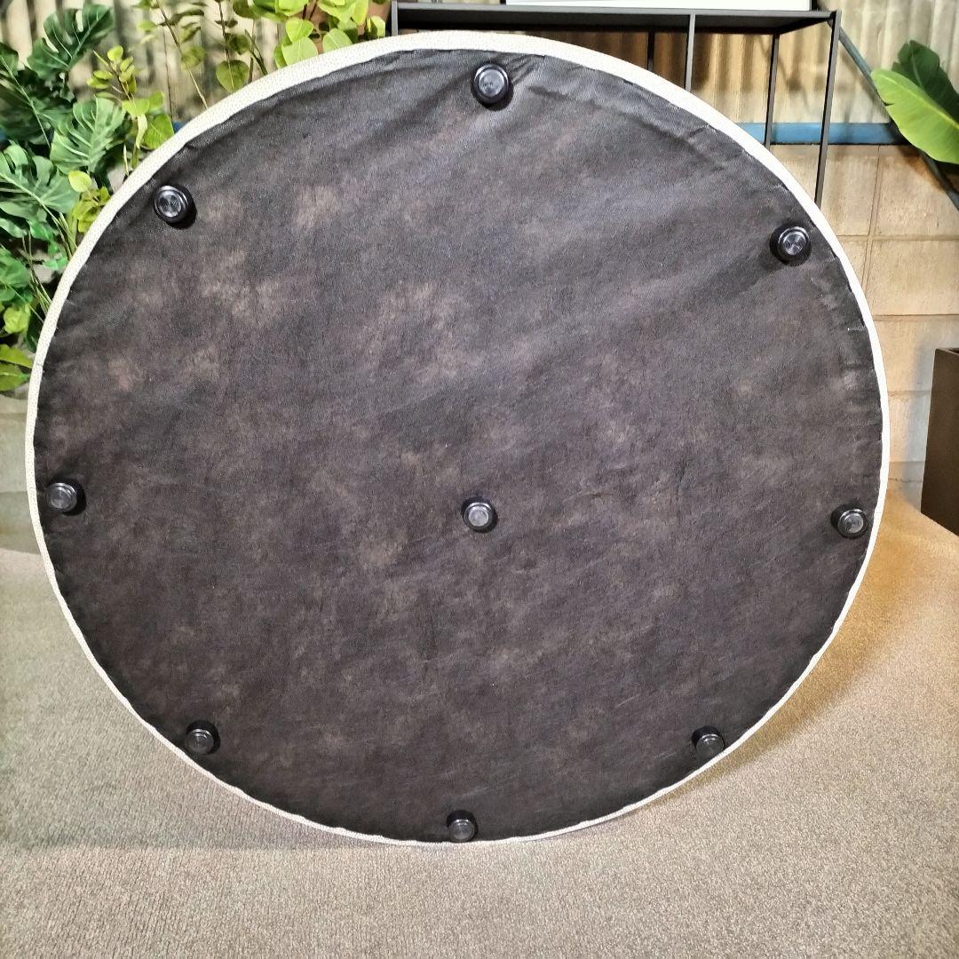 大*0様 回転 ソファ 直径100cm モデルルーム展示品(355)