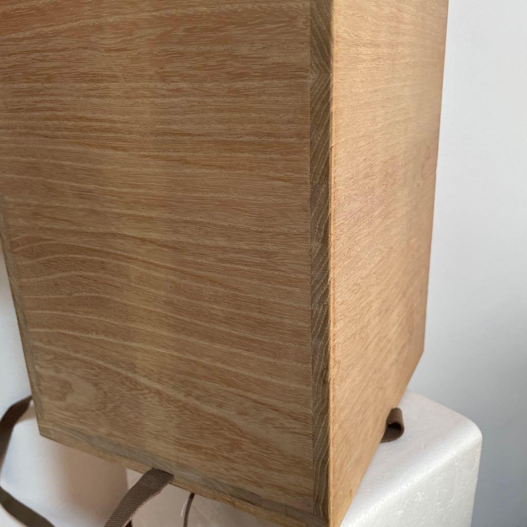 益子焼　松崎健　灰被窯変　花器