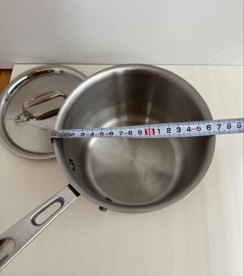 最終値下げ！All-CladCopperCore2QTソースパン 片手鍋 蓋付き