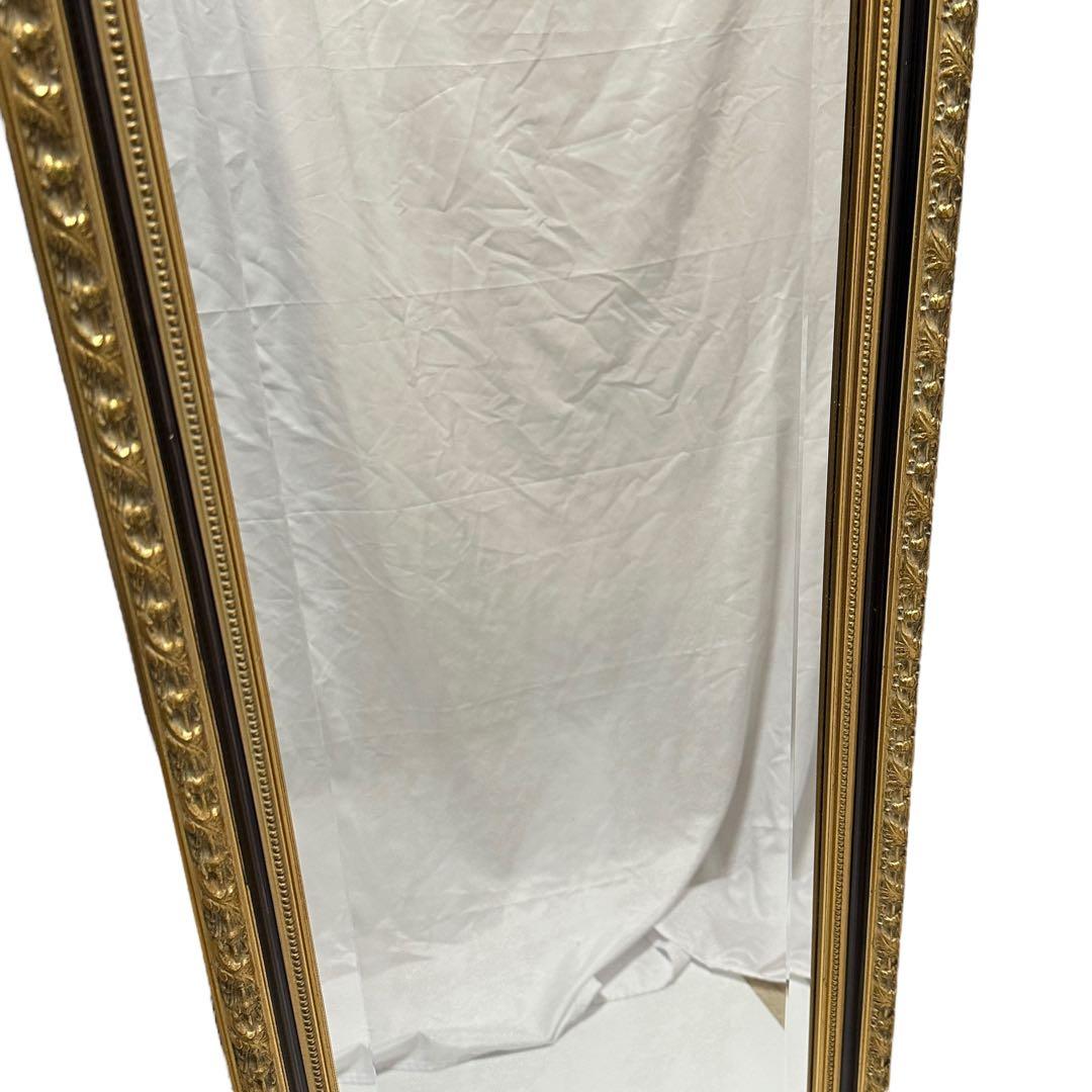 【良品】アンティーク イタリア製 壁掛 姿見