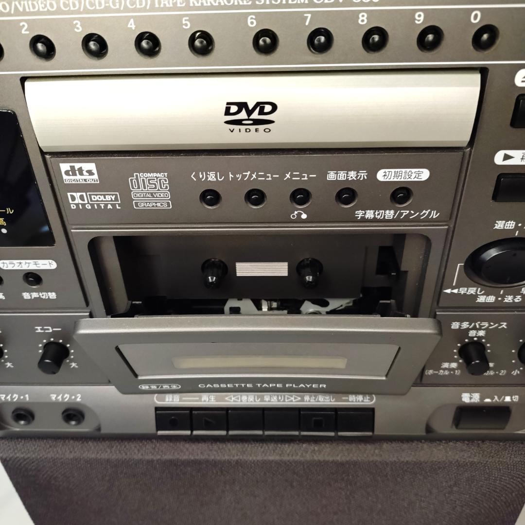 COLUMBIA カラオケ CDV-550 DENON カセット 動作確認済