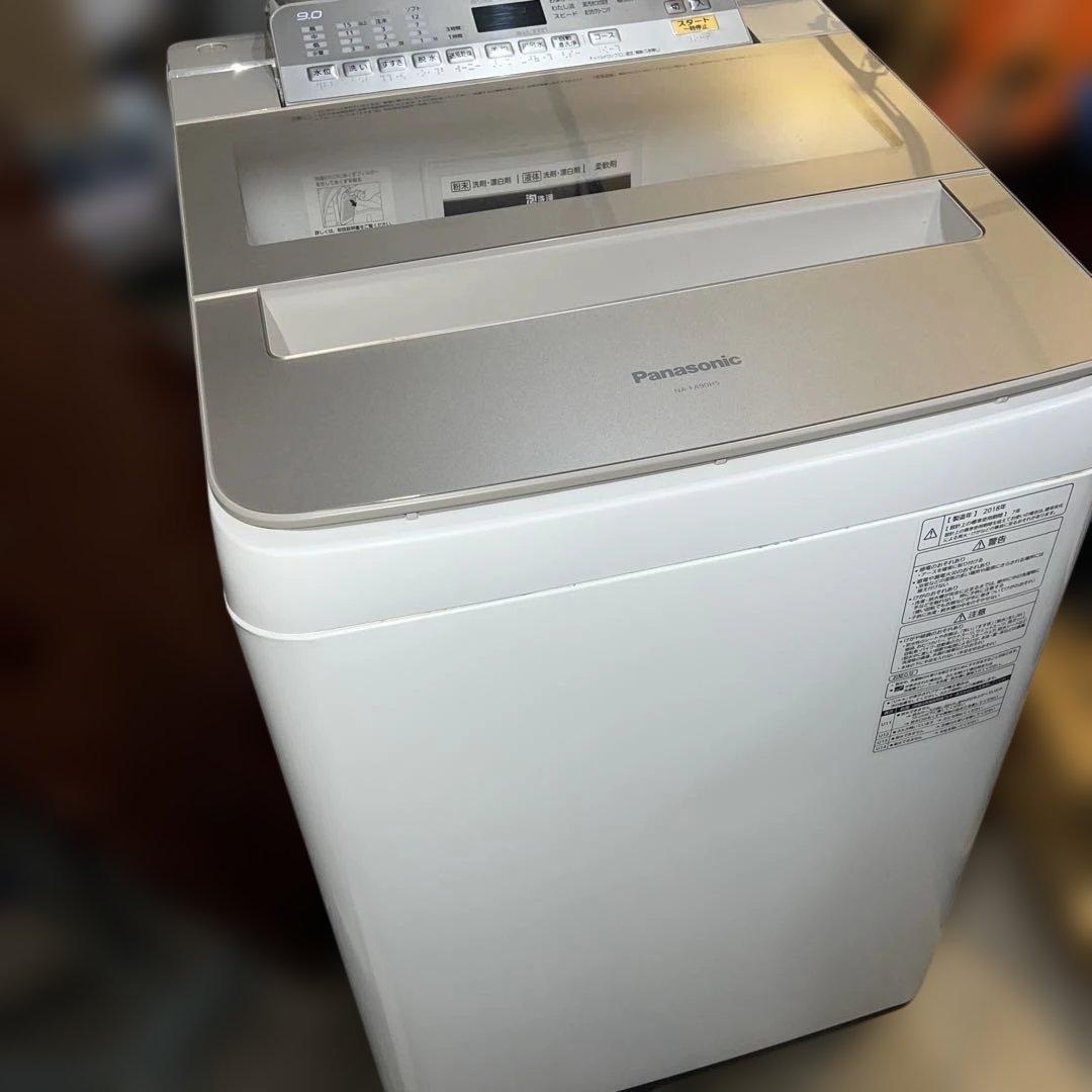 ⭐︎Panasonic/パナソニック/大型洗濯機/風乾燥付き/9㌔/絶好調美品