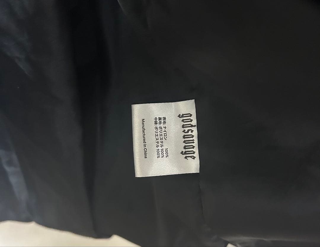 godsavage ダウンジャケット