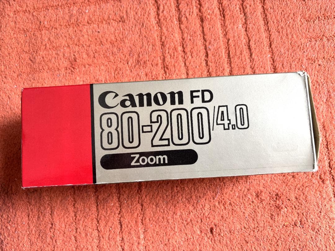 Canon FD80〜200mmF4 zoomレンズ