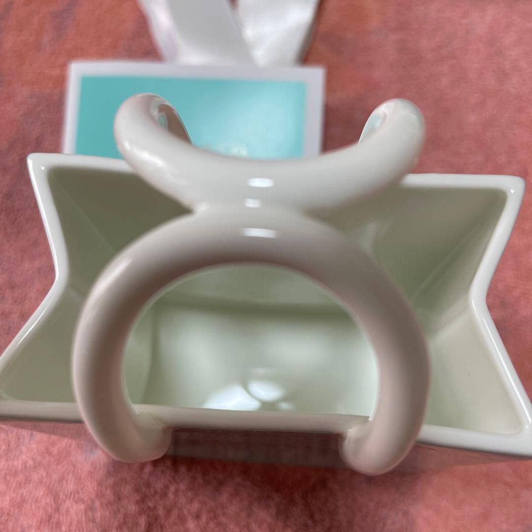 TIFFANY&Co. ショッパー 陶器 ショッパー オーナメント　置物