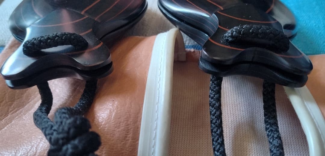 フラメンコ　カスタネット＜デルスール＞赤いラインが美しいベテアダ　フィブラ6号