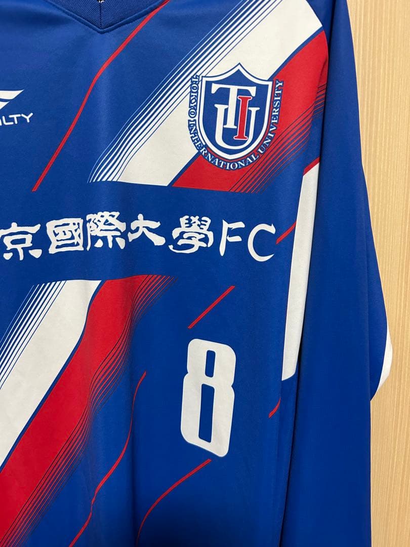 東京国際大学サッカー部限定　レアユニフォーム 8番　長袖、半袖の2点　Lサイズ