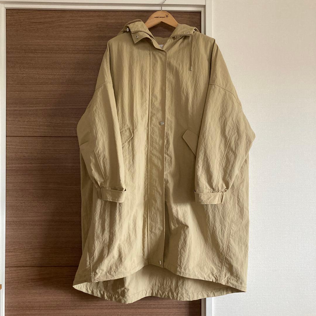 SHIPS any〈洗濯機可能〉オーバー フーディ ブルゾン コート