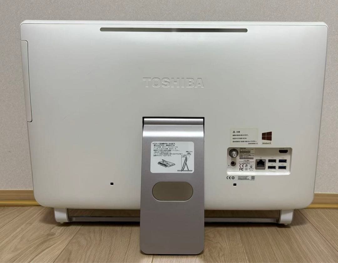 REGZA 一体型PC/メ16GB/SSD512/Office/モニタ機能付き