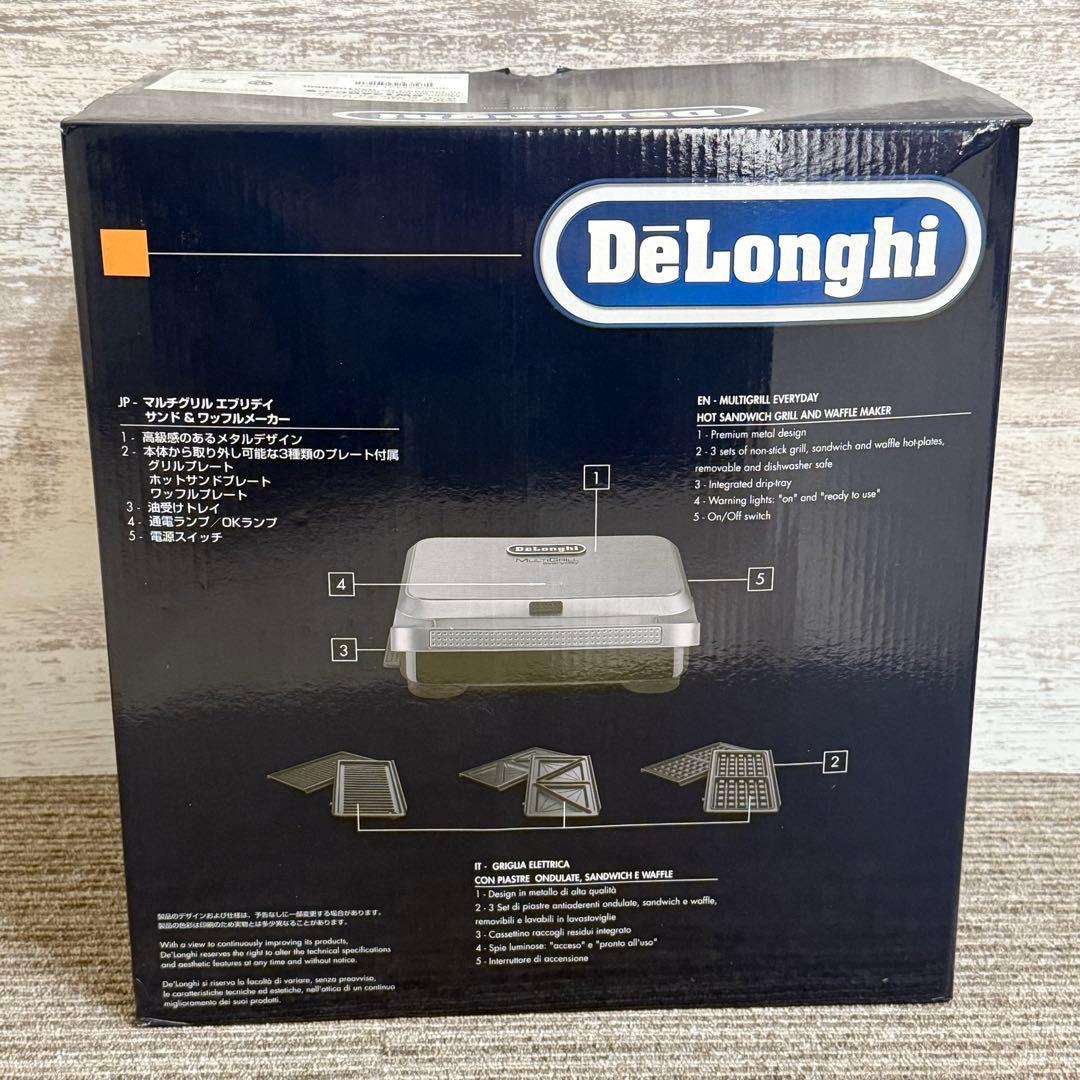 未使用　デロンギ　ワッフルメーカー SW13ABCJ-S