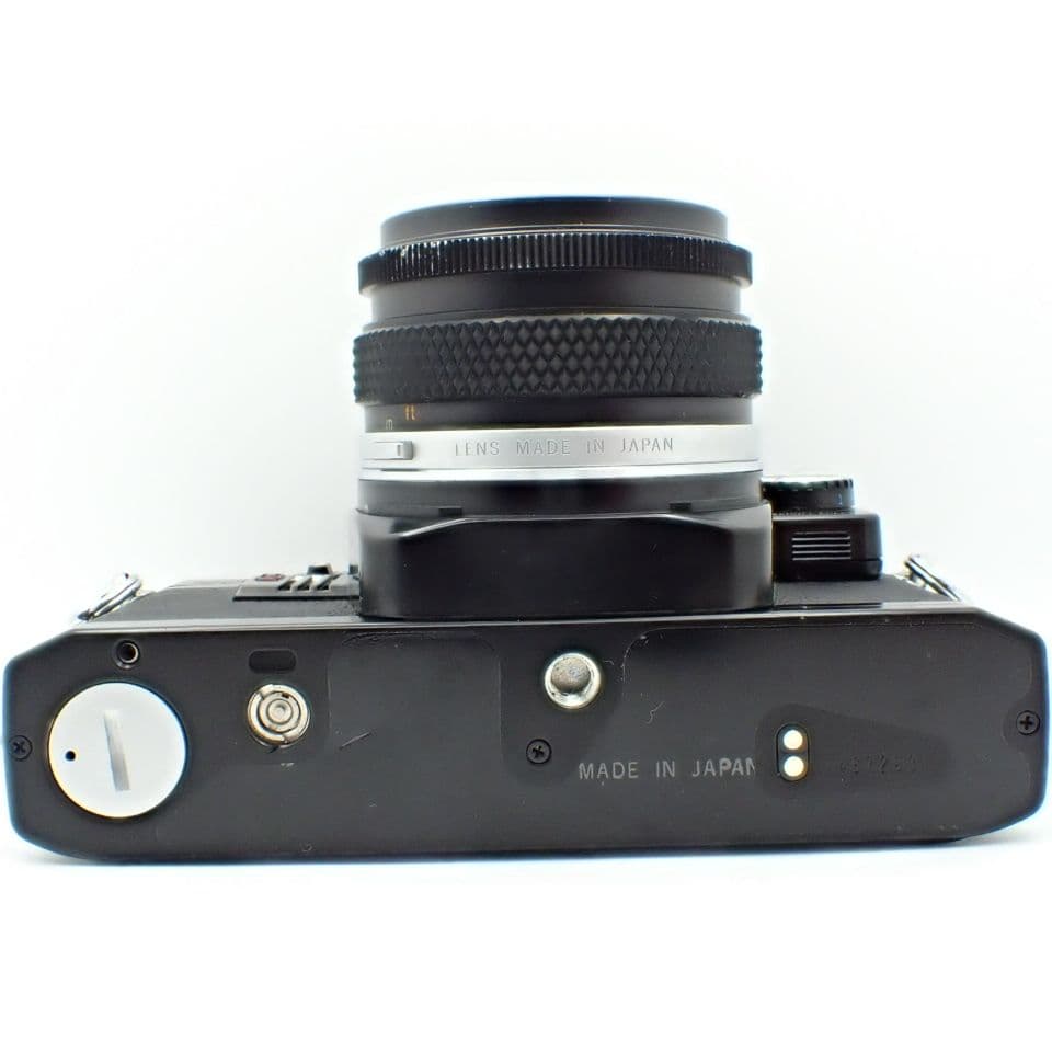 OLYMPUS OM-10&F.ZUIKO 50mm f1.8 Mアダプタ付