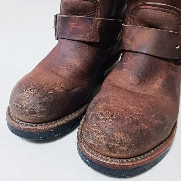 レッドウィング　エンジニアブーツ　オイルドレザー　ブラウン　２３㎝