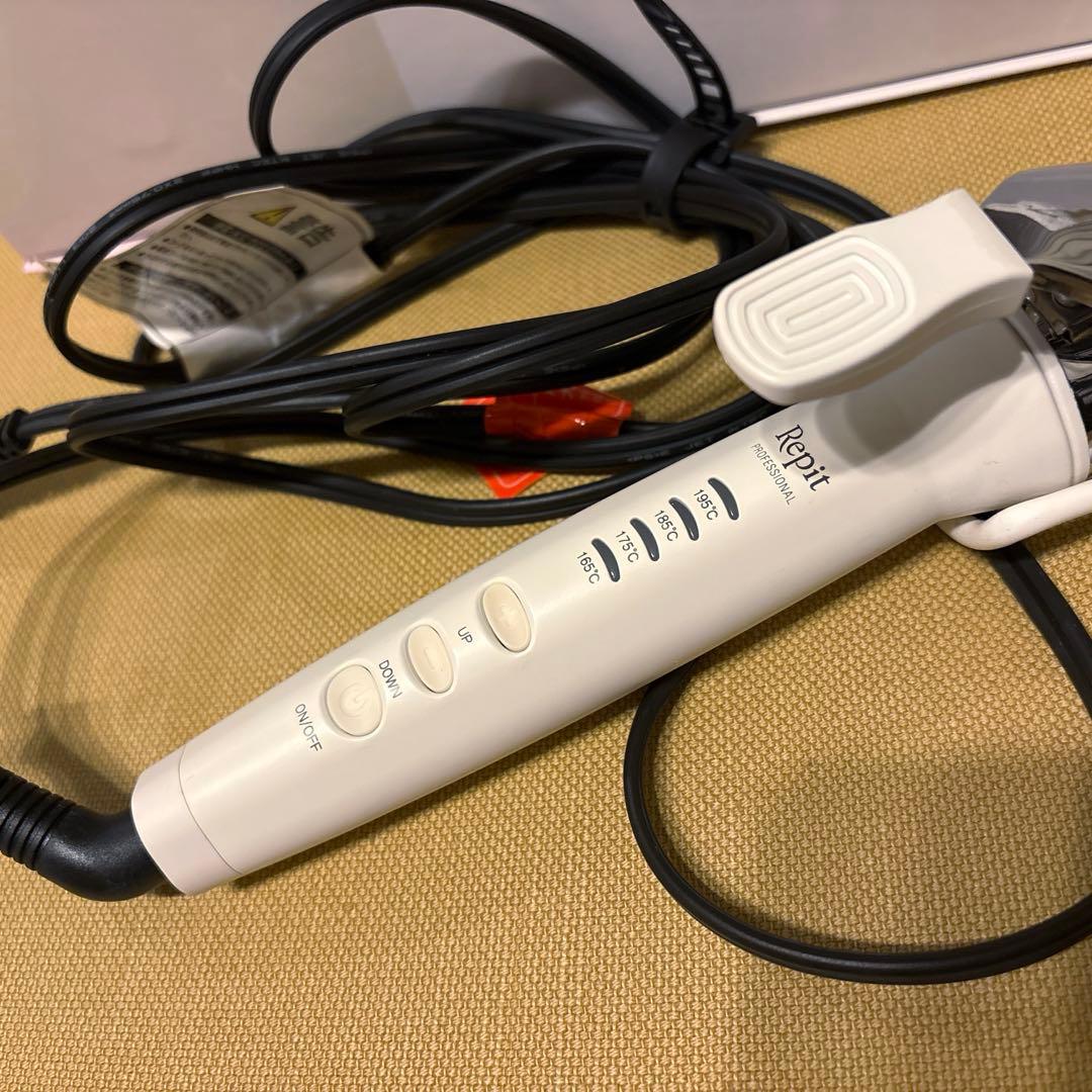 クレイツ Repit カールヘアアイロン 40mm160-220℃ スクエアバー