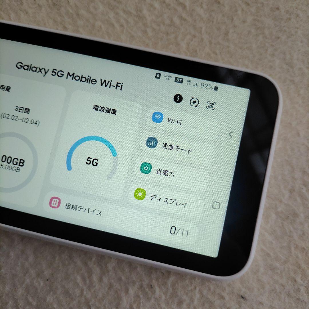 Galaxy 5G Mobile Wi-Fi SCR01 モバイルルーター